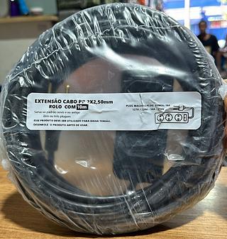 extensão cabo pp 2x2,50mm com 10m