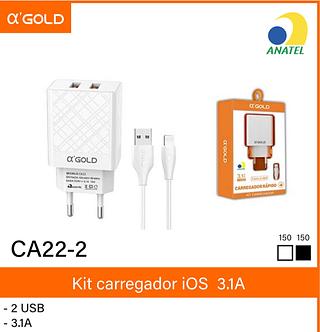 Carregador ios 3.1A 4.1A