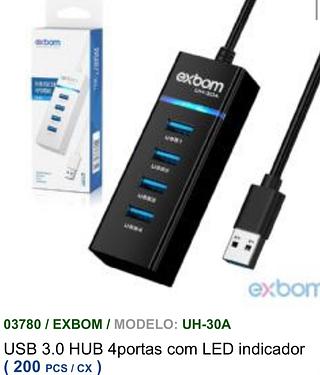4-PORT HUB 4USB