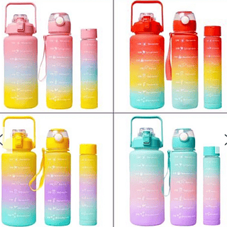 Kit 3 Garrafa De Água