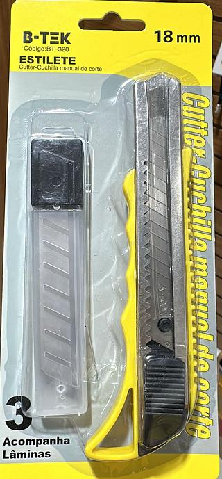 Estilete Lamina De Metai