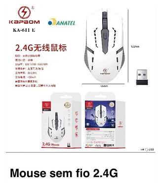 MOUSE SEM FIO 2,4G