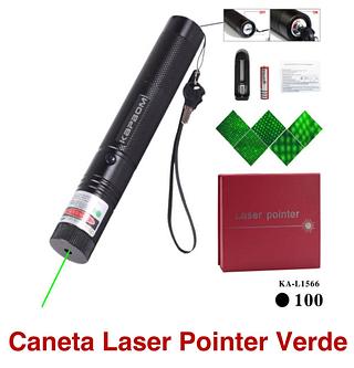 Caneta laser pointer Verde